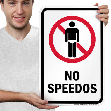 No speedos shop